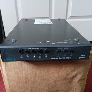 ROBOT MV87 HIGH RES COLOR QUAD SPLITTER with playback zoom